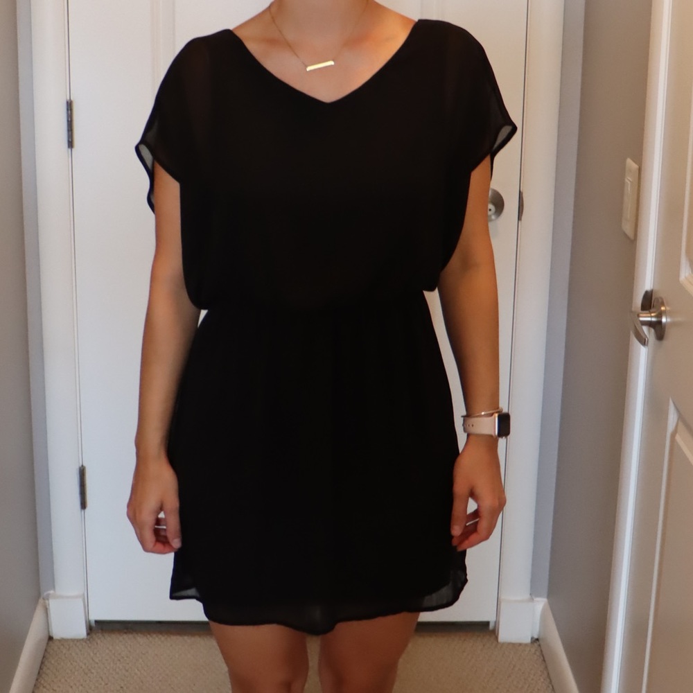 Nordstrom Lush Black Dress
